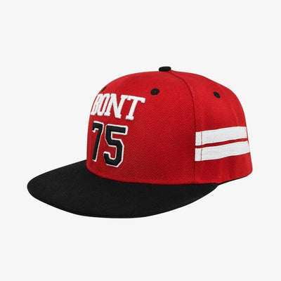 Bont apparel-inline Red/Black Bont 75 Skate Snapback Hat