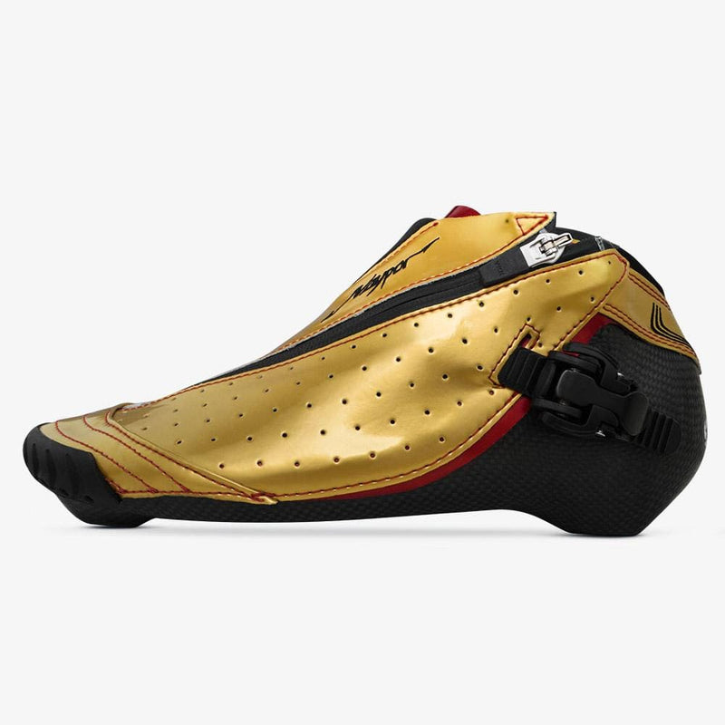 Bont Inline Skates Gold/Red / 4 Vaypor Zipper Toebox Inline Skate Boots Gold gold-red