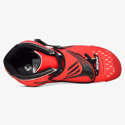 Bont Inline Skates Jet 195mm Inline Skate Boots Fluoro fluoro-red-black