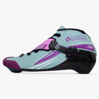 Bont Inline Skates Purple/Light Blue / 3.5 Jet 195mm Inline Skate Boots Fluoro purple-light-blue