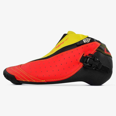 Bont Inline Skates Siren Red/ Super Yellow / 4 Vaypor Zipper Toebox Inline Skate Boots siren-red-super-yellow