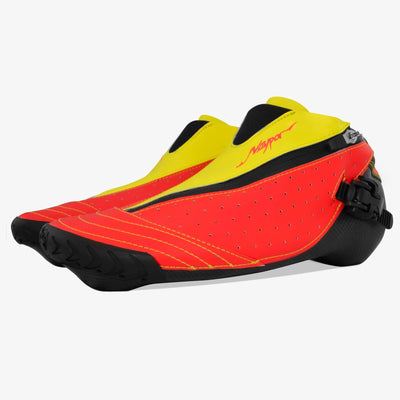 Bont Inline Skates Vaypor Zipper Toebox Inline Skate Boots siren-red-super-yellow