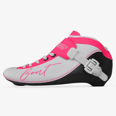 Bont Inline Skates White/Cheeky Pink / 3.5 BNT 195mm Inline Speed Skate Boots white-cheeky-pink