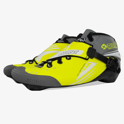 Bont kids-inline Jet 165mm Inline Skate Boots Kids fluoro-yellow-gray
