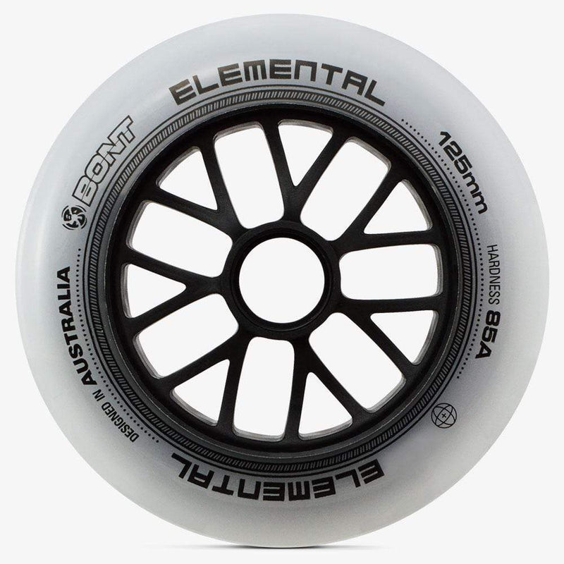 Bont Skates Online Shop APO-product-duplicates 125mm Black / Set of 6 UPGRADE - Elemental