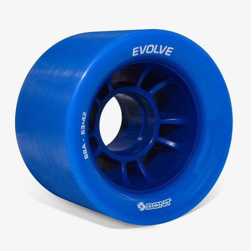 Bont Skates Online Shop APO-product-duplicates 63mm Blue (88A) / Set of 8 UPGRADE - Evolve
