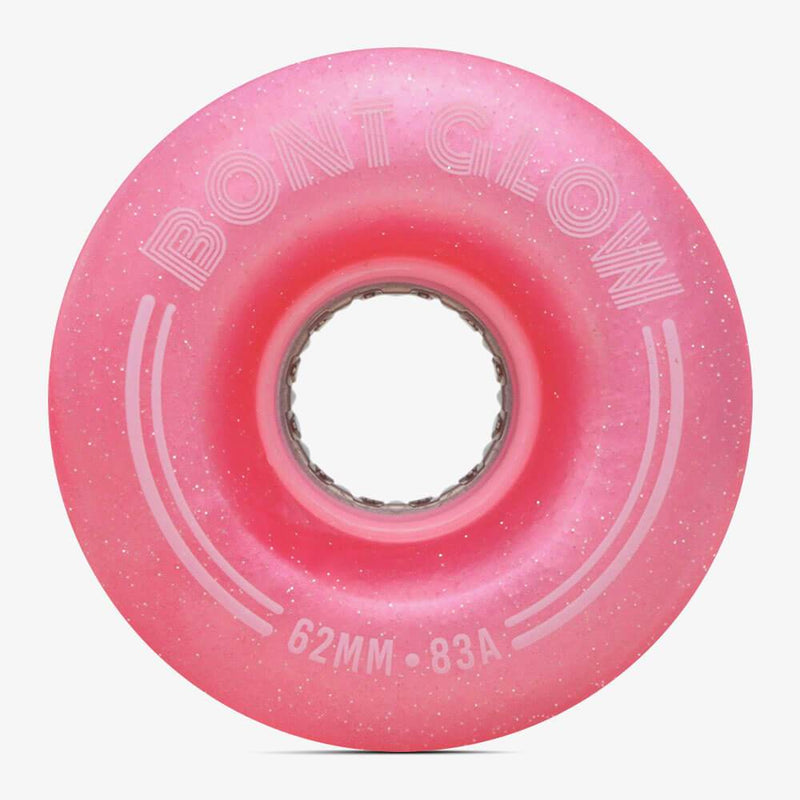 Bont Skates Online Shop APO-product-duplicates Cherry Blossom Pink / Set of 8 UPGRADE - Glow Light Up LED 83A