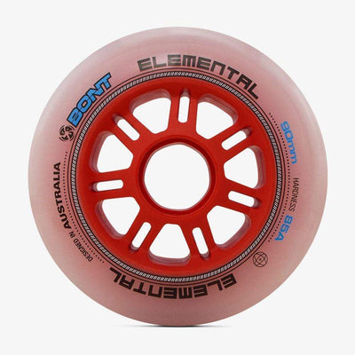 Bont wheels-inline 90mm / 1 Wheel Elemental 90mm 100mm 110mm 125mm Inline Skate Wheel