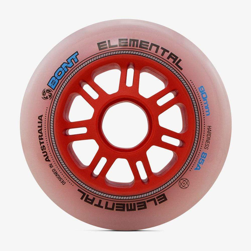 Bont wheels-inline 90mm / 1 Wheel Elemental 90mm 100mm 110mm 125mm Inline Skate Wheel