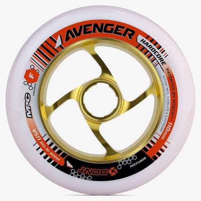 Bont wheels-inline Avenger 110mm Firm / Spacer: No / 1 Wheel Avenger Hardcore 110mm Inline Skate Wheel
