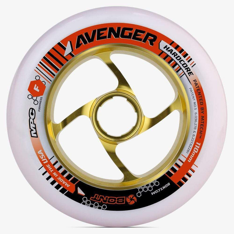 Bont wheels-inline Avenger 110mm Firm / Spacer: No / 1 Wheel Avenger Hardcore 110mm Inline Skate Wheel