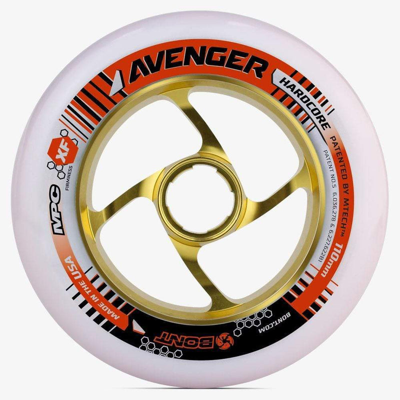 Bont wheels-inline Avenger 110mm X-Firm / Spacer: No / 1 Wheel Avenger Hardcore 110mm Inline Skate Wheel