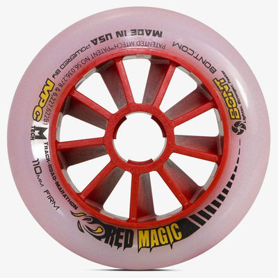 Bont wheels-inline Red Magic 90mm Firm / 1 Wheel Red Magic Inline Skate Wheel