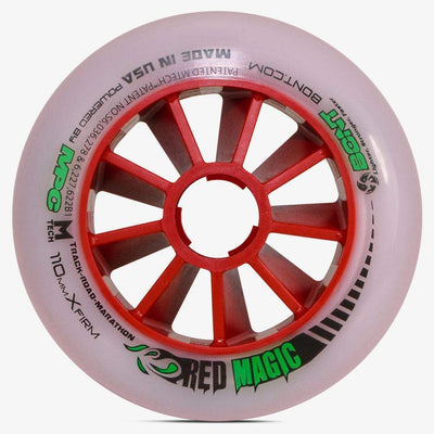Bont wheels-inline Red Magic 90mm X-Firm / 1 Wheel Red Magic Inline Skate Wheel