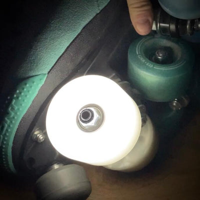 Bont Wheels-quad Glow Light Up LED Roller Skate Wheels